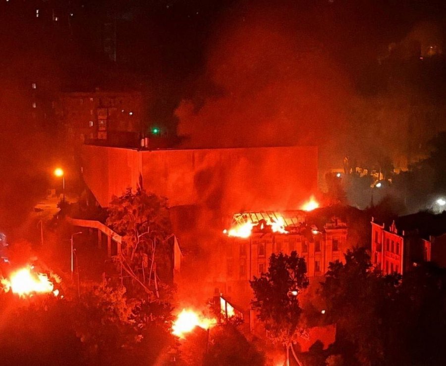 [우크라이나] 우크라이나 러시아 보복 공격으로 불바다