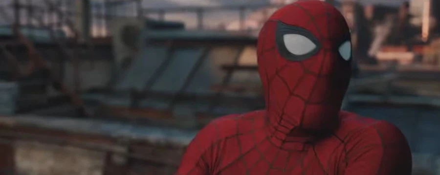 MCU)자기 몸에서 거미줄이 나오자 역겨워하는 피터