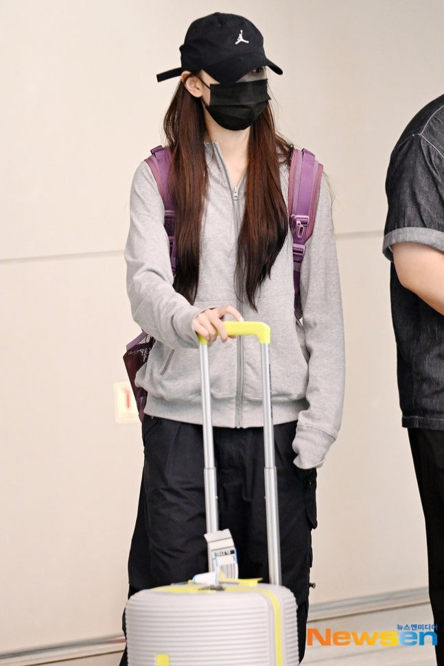 뉴진스 해린 오늘 입국 사진