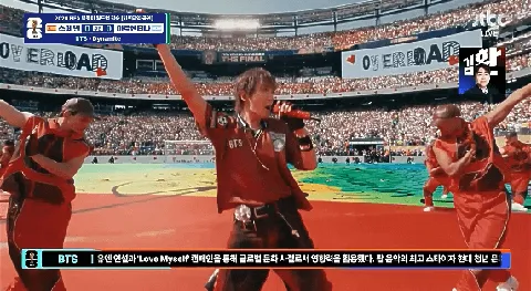 월드컵 결승전 하프타임 쇼 BTS 무대