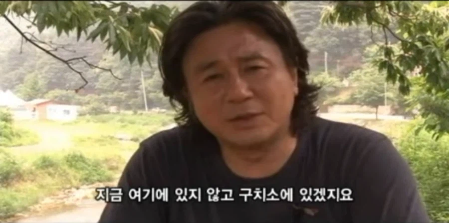 "악마를 보았다" 제작진에게 흉기 휘두르는 최민식