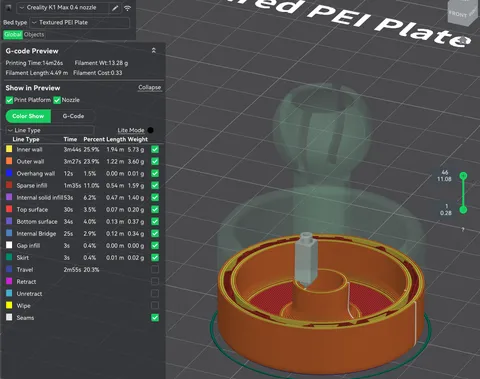 잡담) 100만년 만에 3D 프린터 가동, 자전거 바 엔드 만들기...