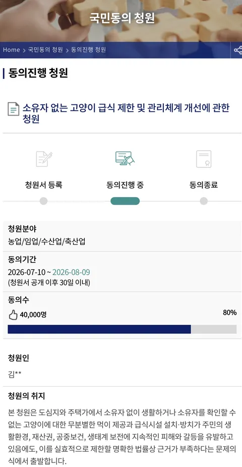 하와이 고양이 근황 feat. 의회