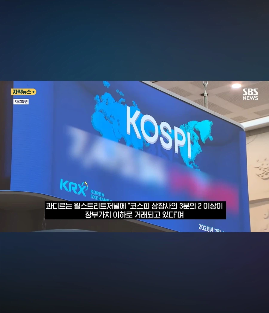 폭락하는 국장에 월가 암살자 등판