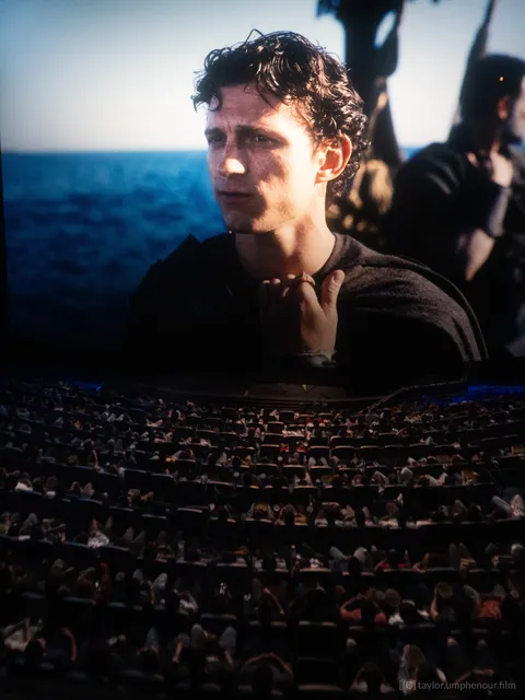 [약스포] 영화 오디세이 - IMAX 70mm 필름 상영 모습