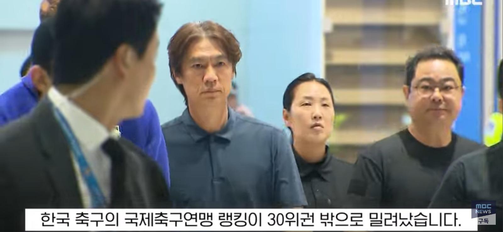 홍명보가 말하는 국가에 대한 봉사의 결과