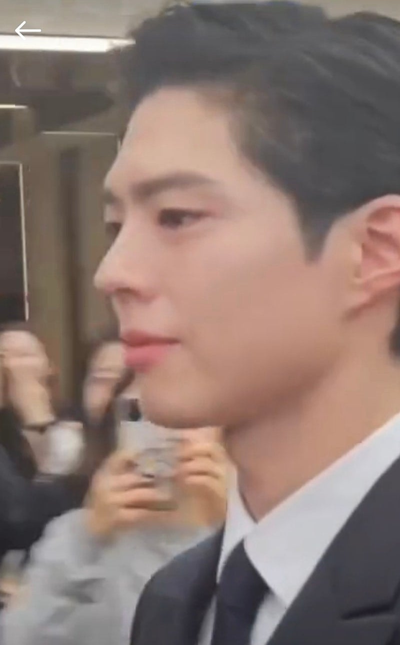 최근 박보검 보고 솔직한 실물 후기 쓴 기자