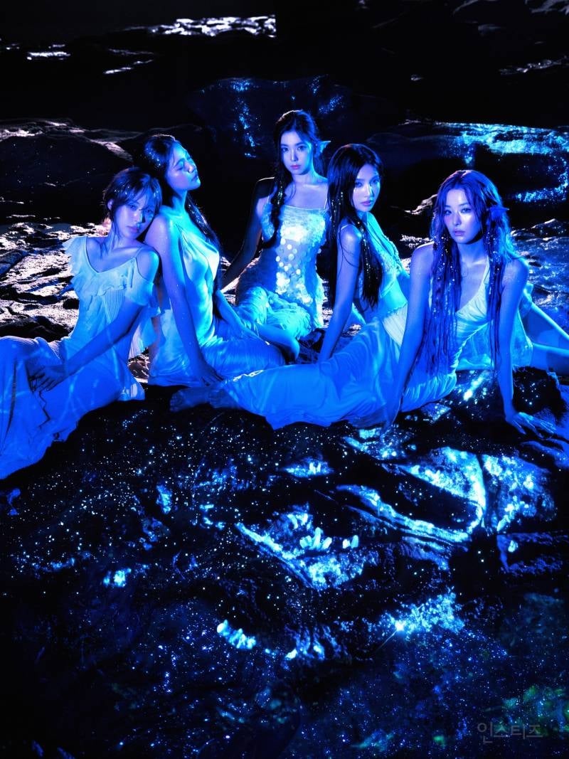 이쁘다는 레드벨벳 인어 컨셉