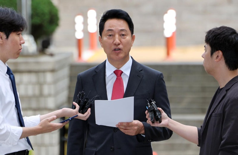 [속보] 오세훈 서울시장 벌금 1천만원 선고.. 당선 무효형