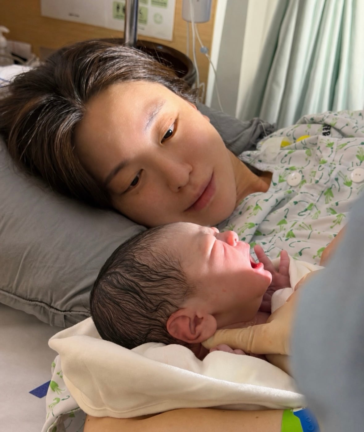 유혜주 둘째 아들 짱아 탄생
