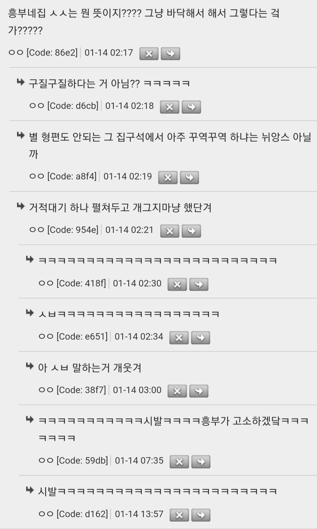 남친이 나랑 ㅅ하다가 무릎이 다 쓸렸는데
