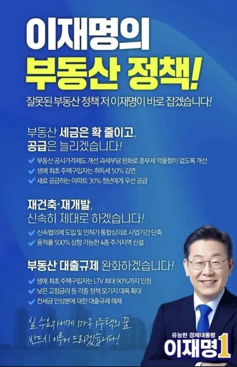 현 정부 부동산 리스크는 이광수(류)입니다.
