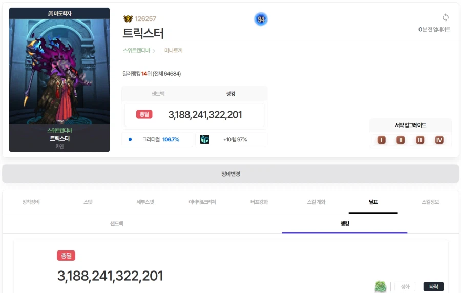 던파) 7세 마도