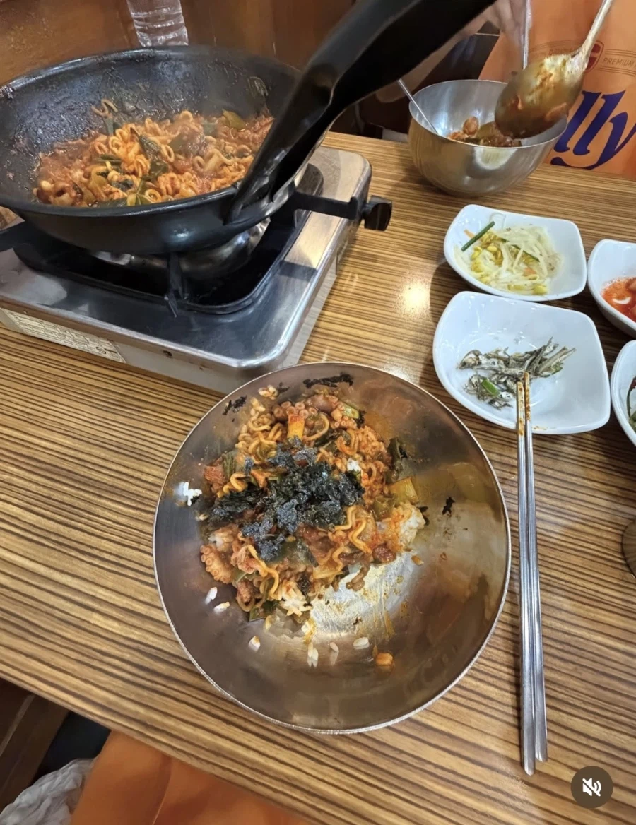韓여행 밥 비벼먹어본 日모델