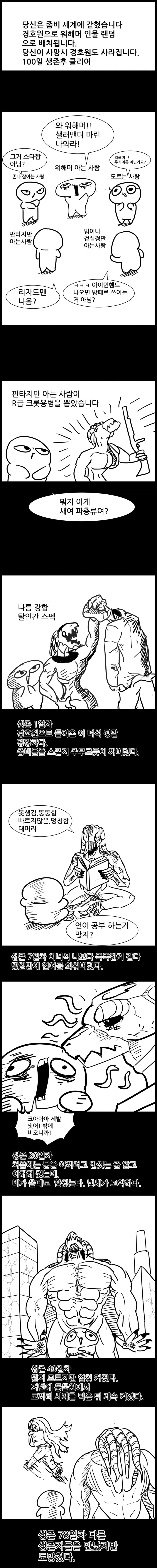 워해머)좀비세계에서 워해머 인물들을 뽑는.manhwa