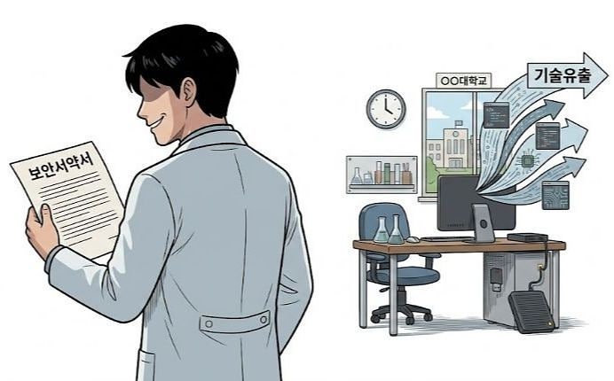 돌연 자퇴한 외국인 유학생들…기밀 외장하드 들고 한국 떴다