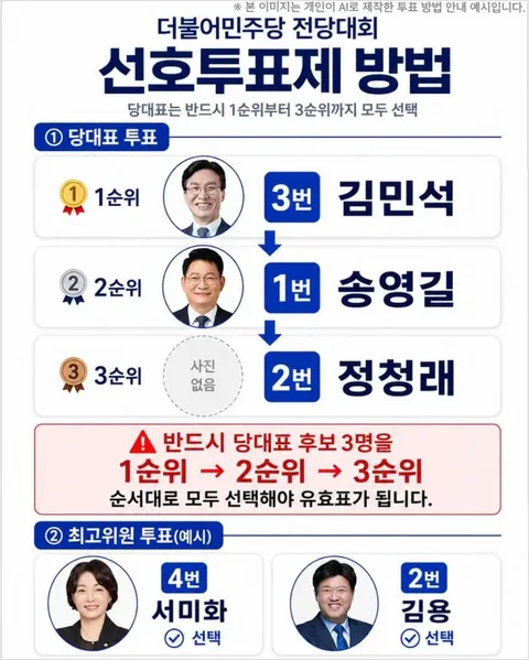 이번 민주당 전당대회 투표율이 높아야 하는 이유입니다