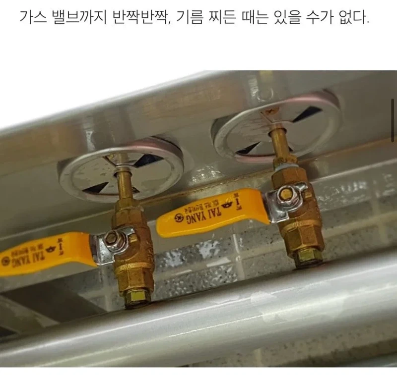 어느 학교 급식 조리실 위생 상태 관리