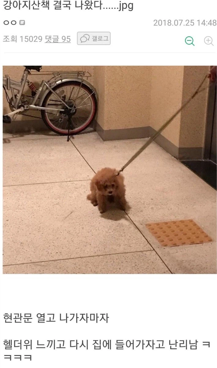 아 러닝이나 갈까
