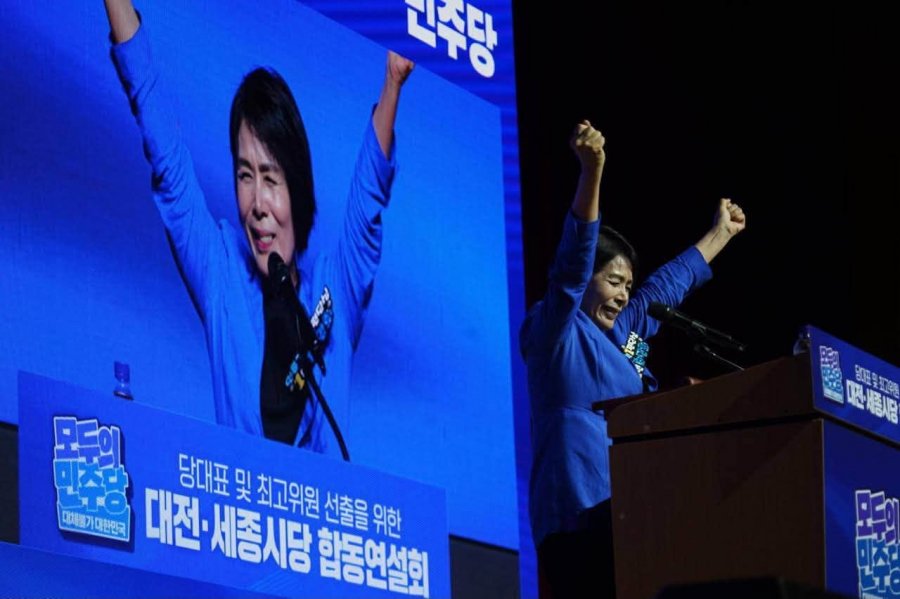 최민희 의원 <정청래후보와 더 절실하게 뛰겠습니다!>