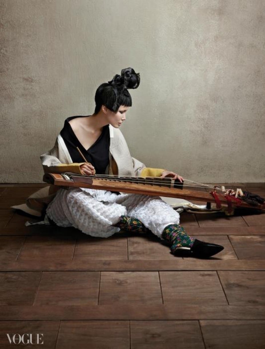 보그 코리아 한복 화보