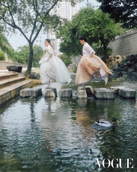 보그 코리아 한복 화보
