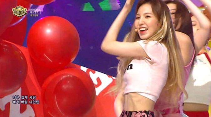 40살 정도 되면 원 없이 먹을거라고 얘기한 레드벨벳 웬디