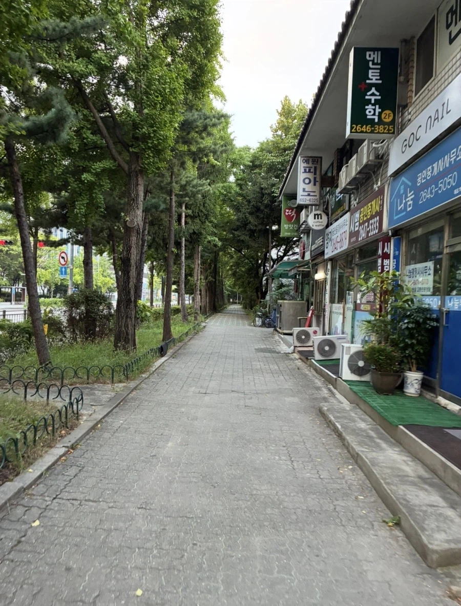 휴일 런닝완료 동네 방송국샷