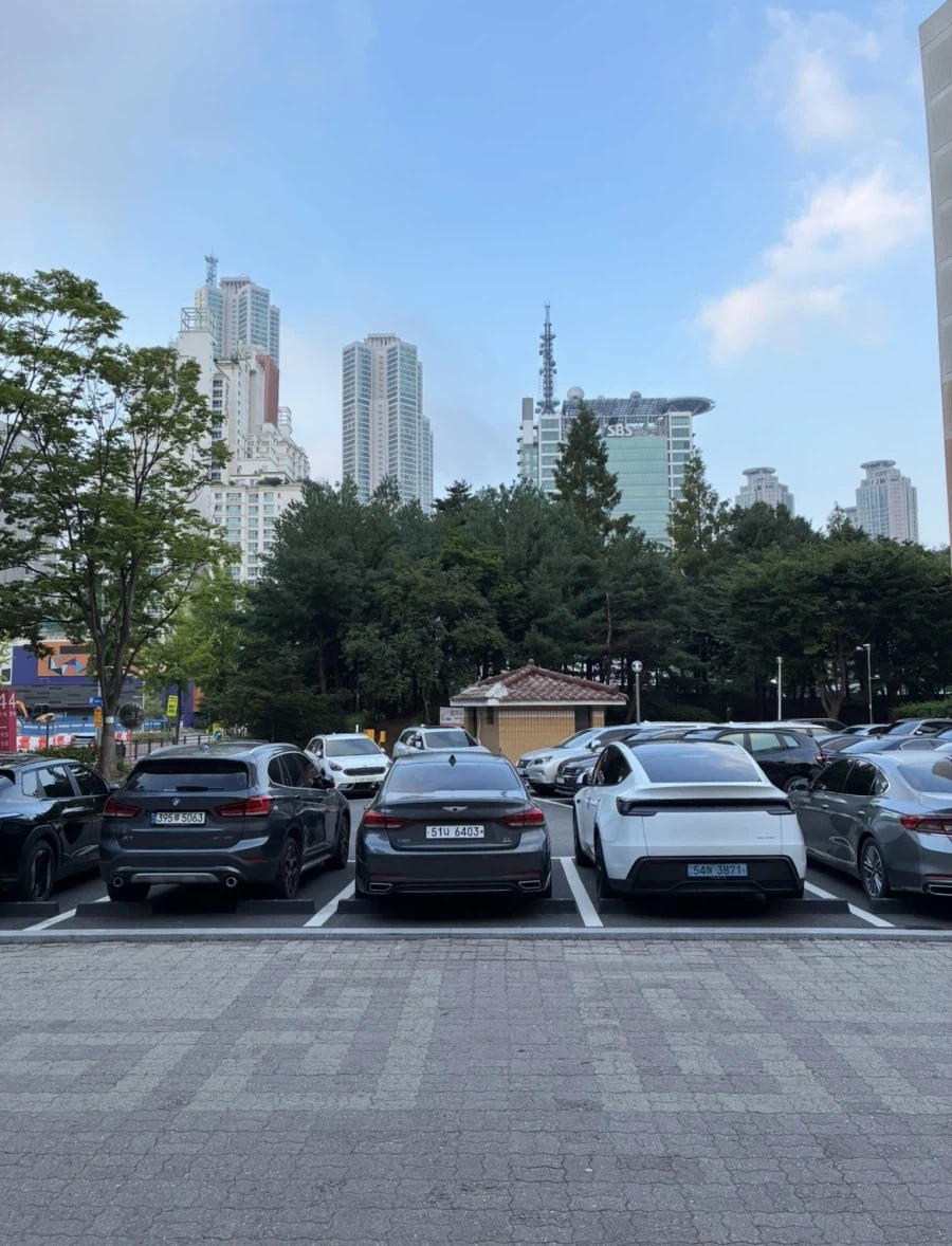 휴일 런닝완료 동네 방송국샷