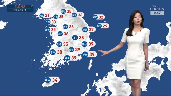 찜통 속의 한반도…다음 주 더 더워져