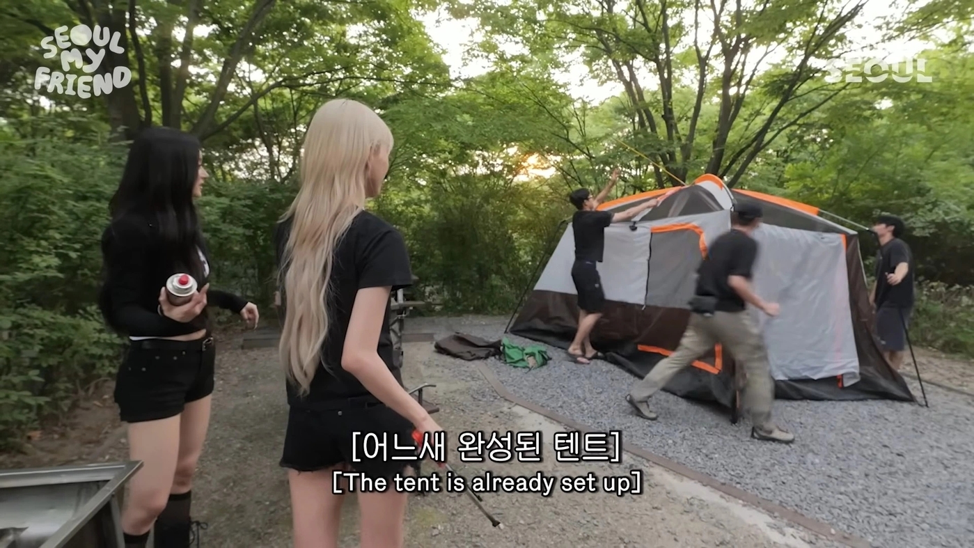 존예녀 두 명이 캠핑장에 가면 생기는 일 ㄷㄷㄷ