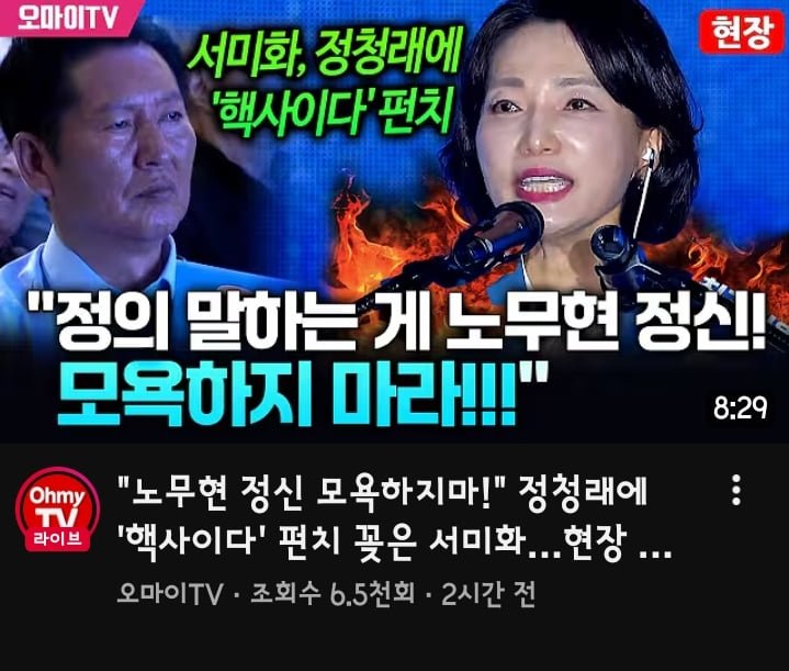 혐) 김민새 민주당 적자가 돌아왔습니다 '대체불가' 울컥 연설