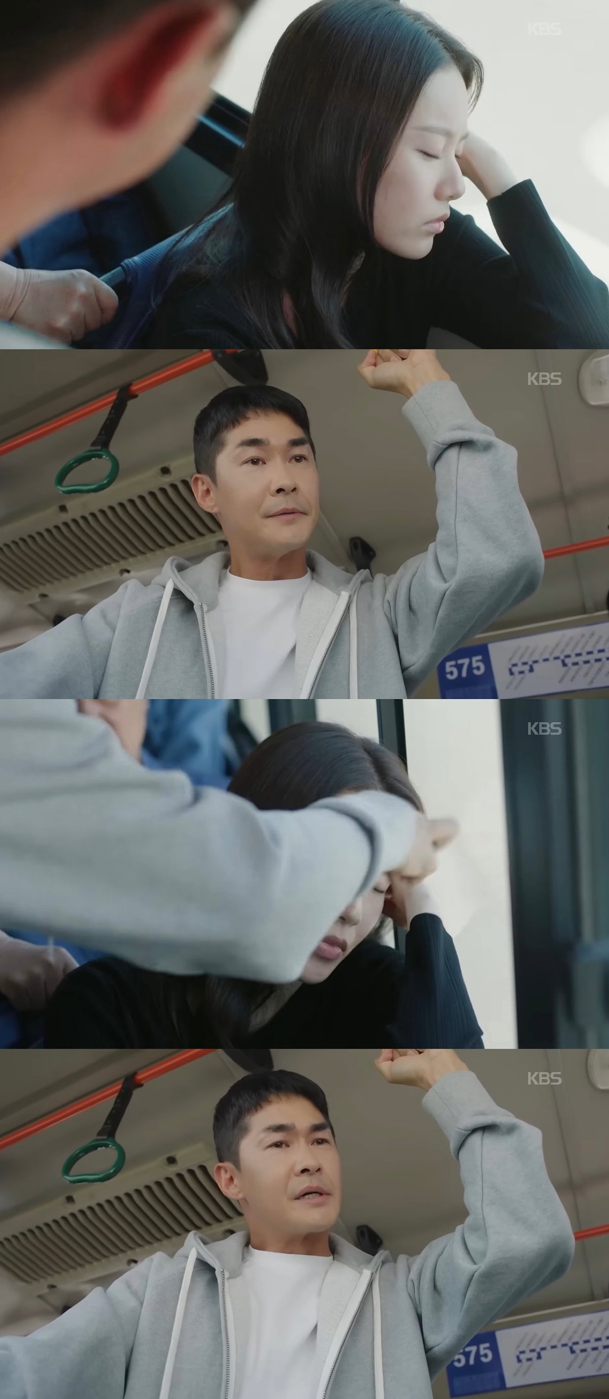 주말드라마에 나온 버스 자리양보 강요 장면.jpg