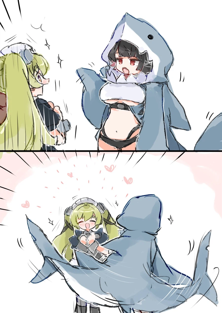 젠레스) 아침을 여는 뚠뚠상어