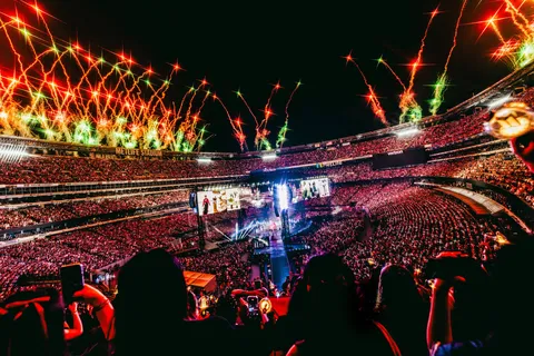 15만 7천명이 열광한 BTS의 미국 메트라이프 스타디움 콘서트
