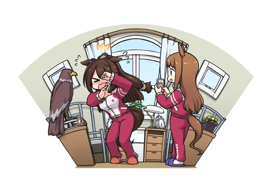[말딸] 원본마 기준으로 헤이세이 시대에 태어난 룸메이트 조합