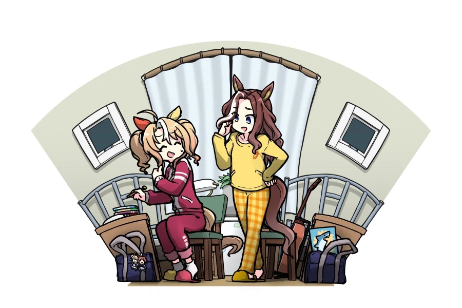 [말딸] 원본마 기준으로 헤이세이 시대에 태어난 룸메이트 조합