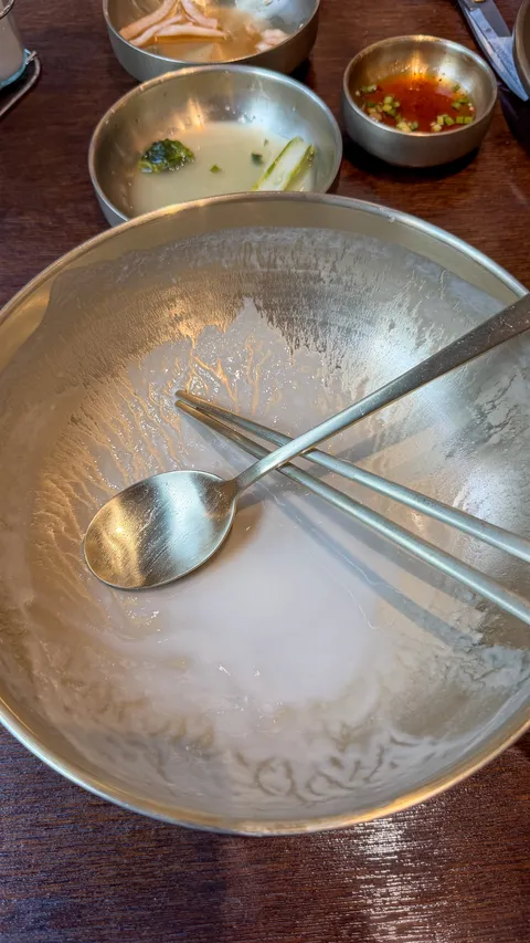 신천동 새가람순메밀.
