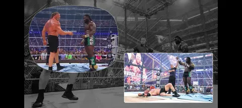 썸머슬램 스포주의)WWE 브록레스너..썸머슬램을 마지막으로 은퇴 선언.