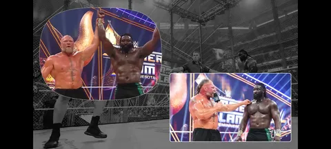 썸머슬램 스포주의)WWE 브록레스너..썸머슬램을 마지막으로 은퇴 선언.