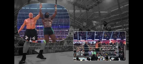 썸머슬램 스포주의)WWE 브록레스너..썸머슬램을 마지막으로 은퇴 선언.