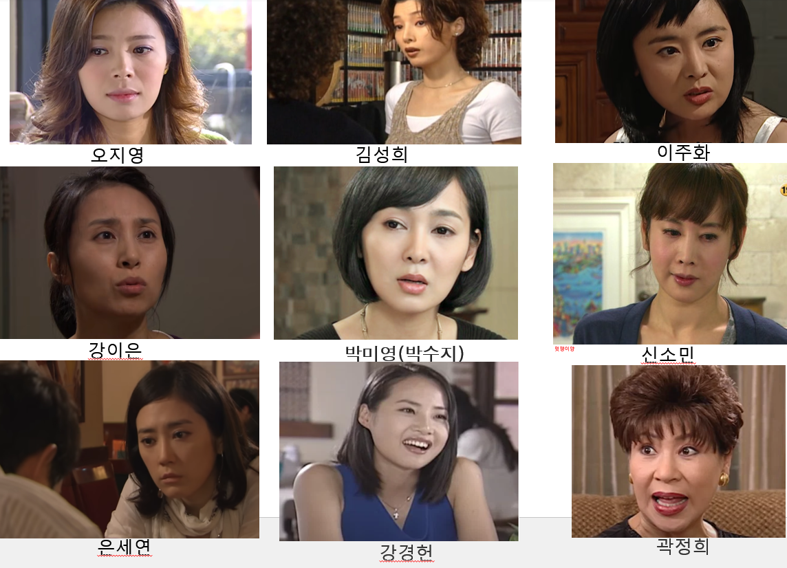 사랑과 전쟁 여배우들 .jpg
