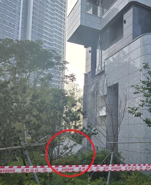 테라스 떨어져 날아간 송도 SK뷰 게시판 근황