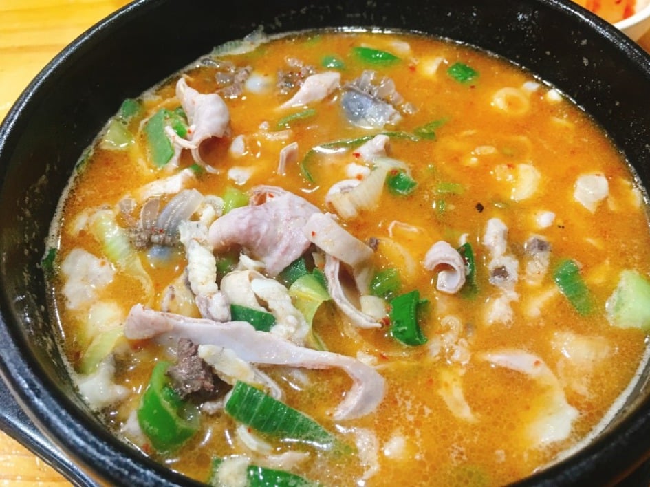 충청남도 순대국밥