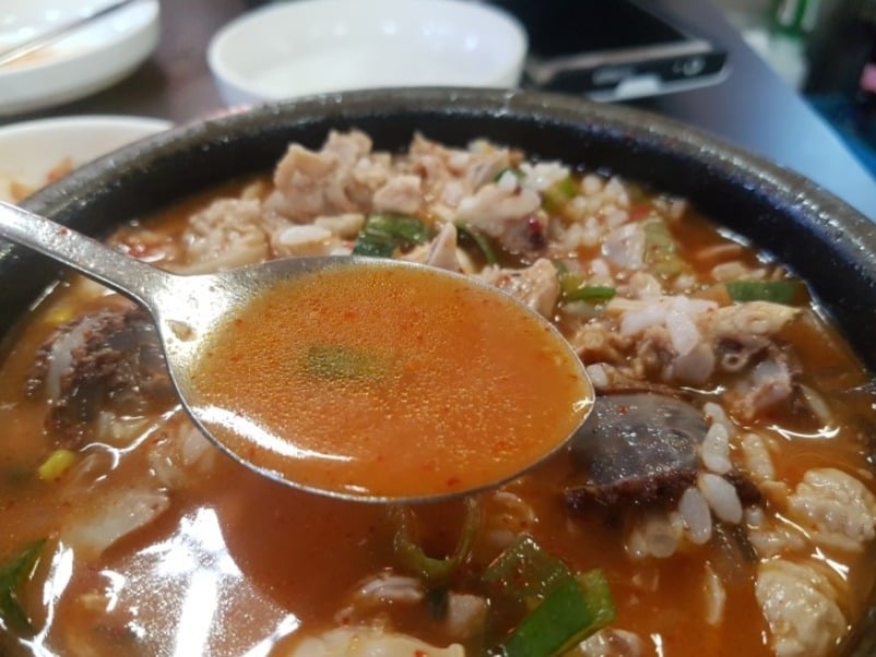 충청남도 순대국밥