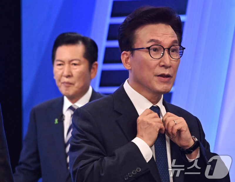 與 제주·인천 당원투표…김민석 47.75%·정청래 42.08%·