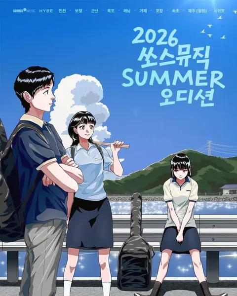 쏘스뮤직의 색다른 오디션…해안 지역서 연습생 찾는다