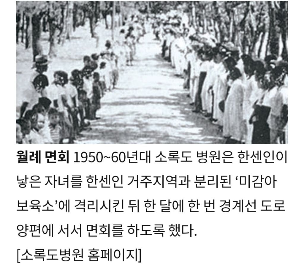 주의) 하영.. 그 소록도 검색해봤는데 사진들  끔찍