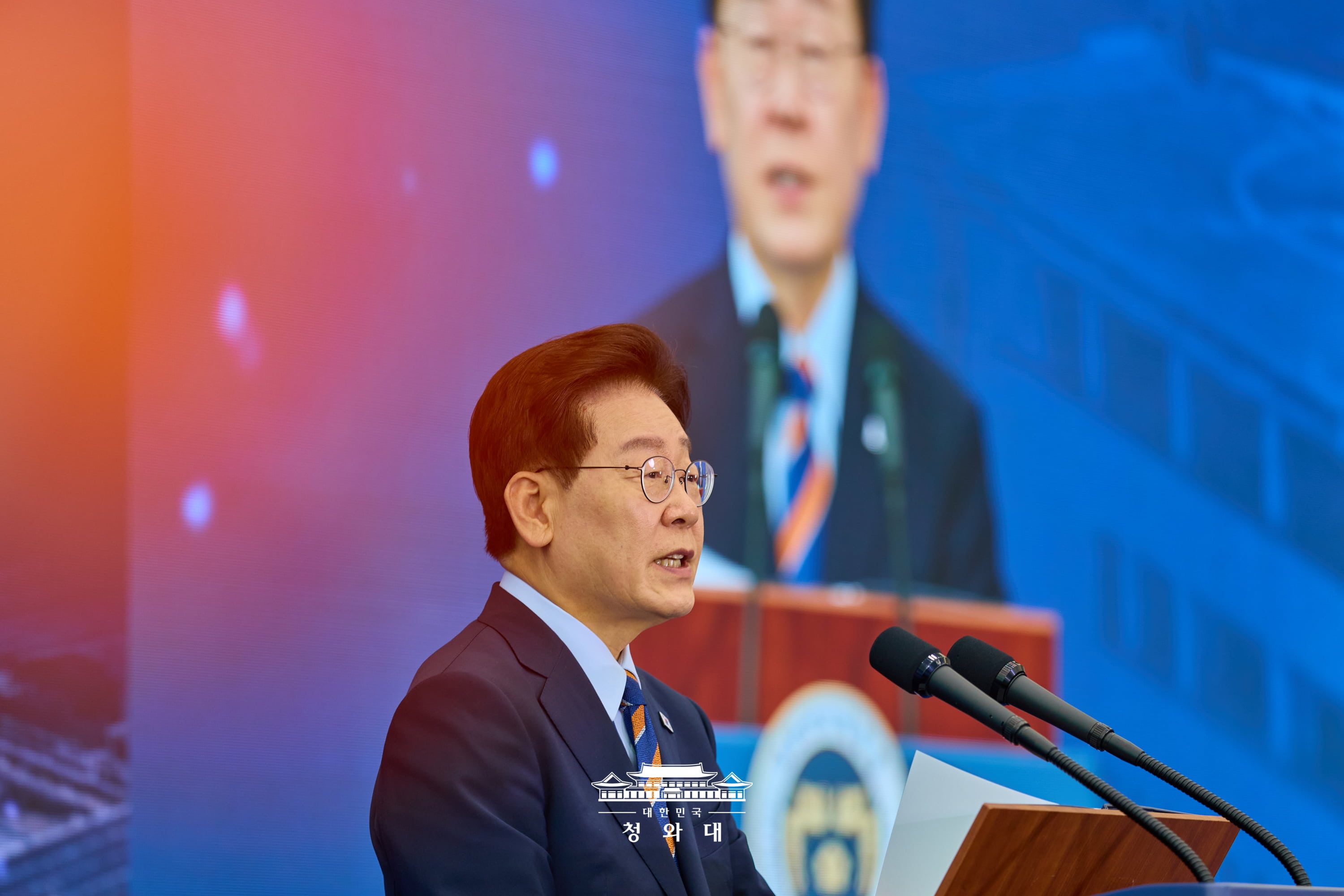 이재명 대통령, 국립소방병원 개원식 참석