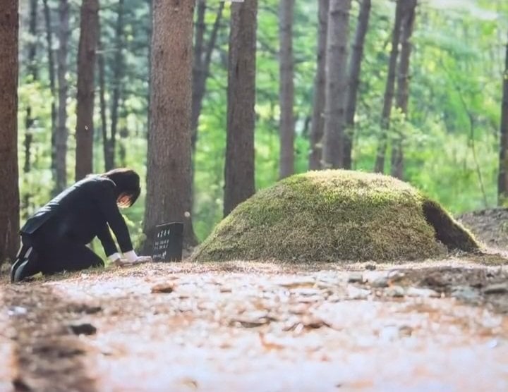 영화 와일드씽에서 편집됐던 오정세가 멧돼지사냥꾼 된 이유 스틸컷 공개됨.twt